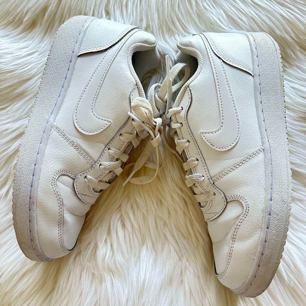 Nike Beyaz - Erkek Ayakkabı - Court Borough Low 7.5 - Picture 1 of 5